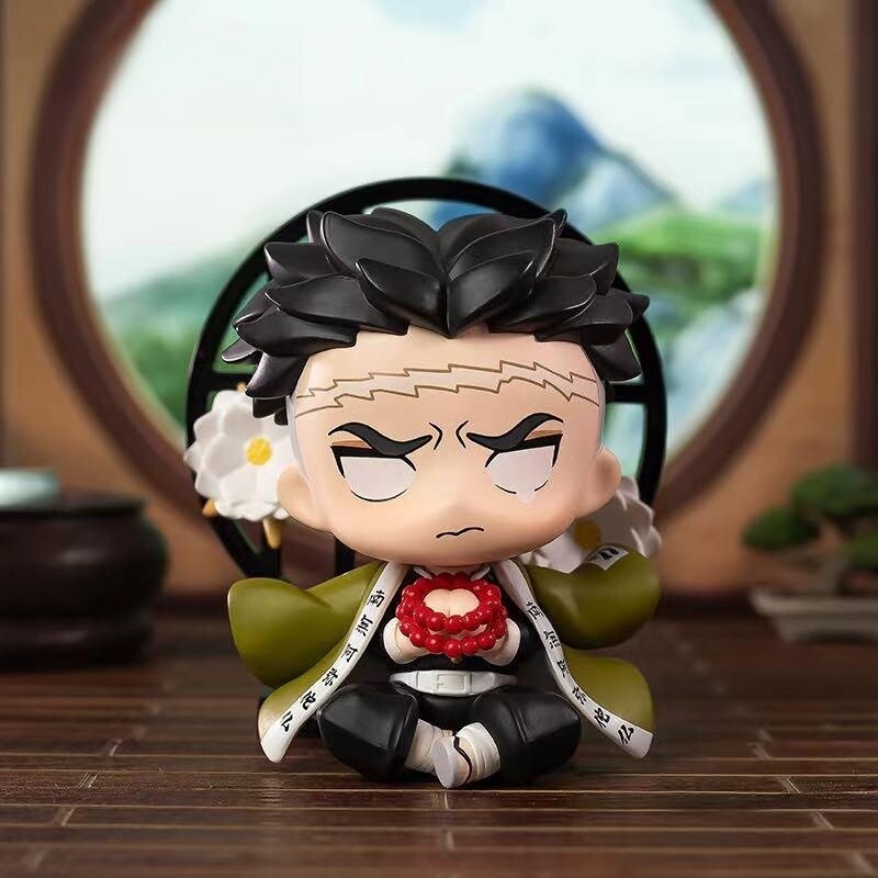 Anime Himejima Gyomei Demon Slayer Action Figure Gift Toy Ornaments cosplay