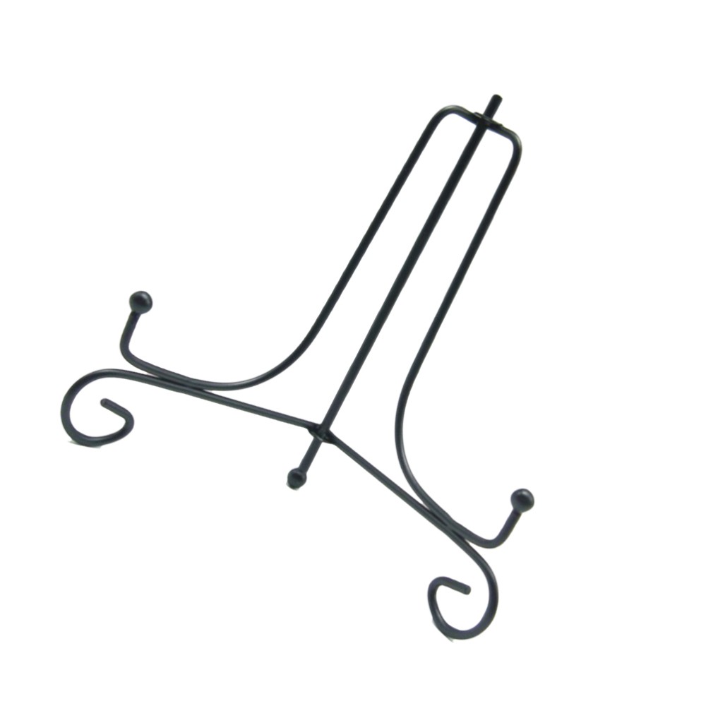 2-Pack Iron Easel Stand for Office Dish Display & Countertop Platters