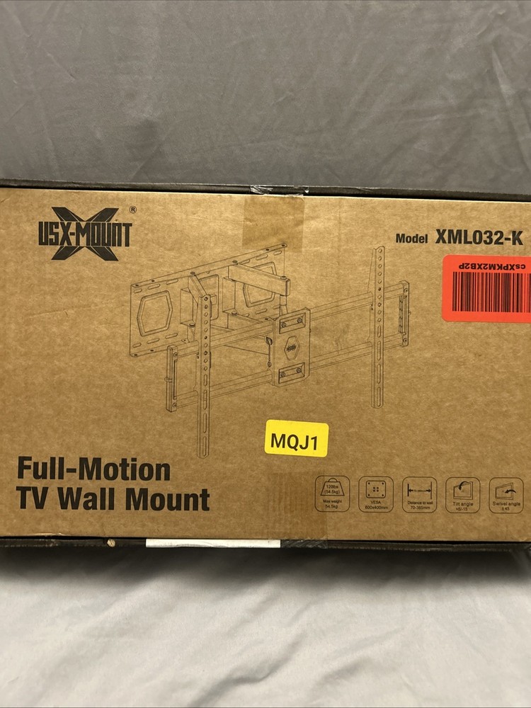 Full Motion TV Wall Mount for Most 37