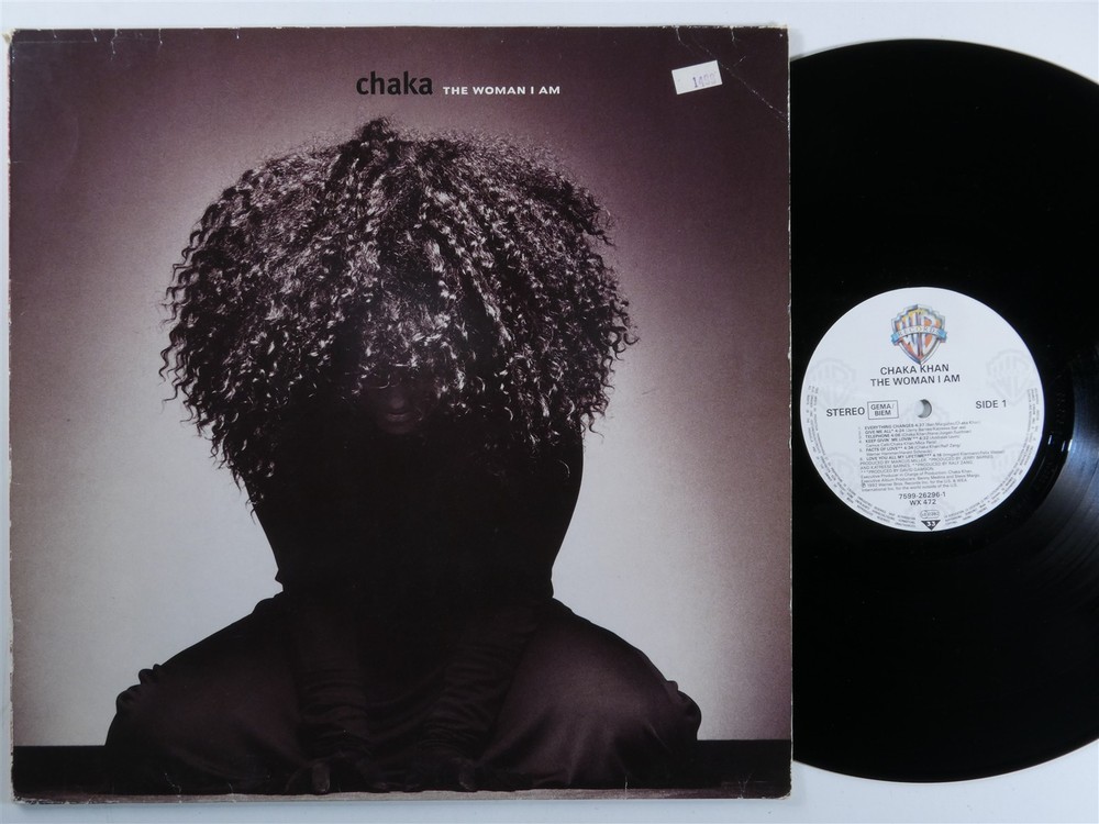 CHAKA KHAN The Woman I Am WARNER BROS LP germany i