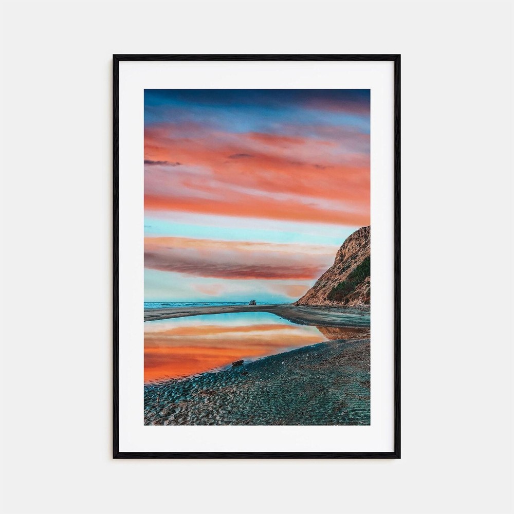 La Jolla Colorful Poster Print No 3 La Jolla Photo Wall Art La Jolla Decor La