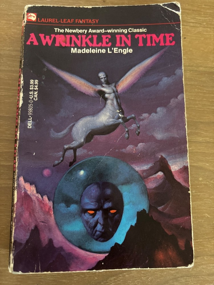 A Wrinkle in Time by Madeleine L'Engle (Paperback, 1976)Dell Laurel Leaf Fantasy