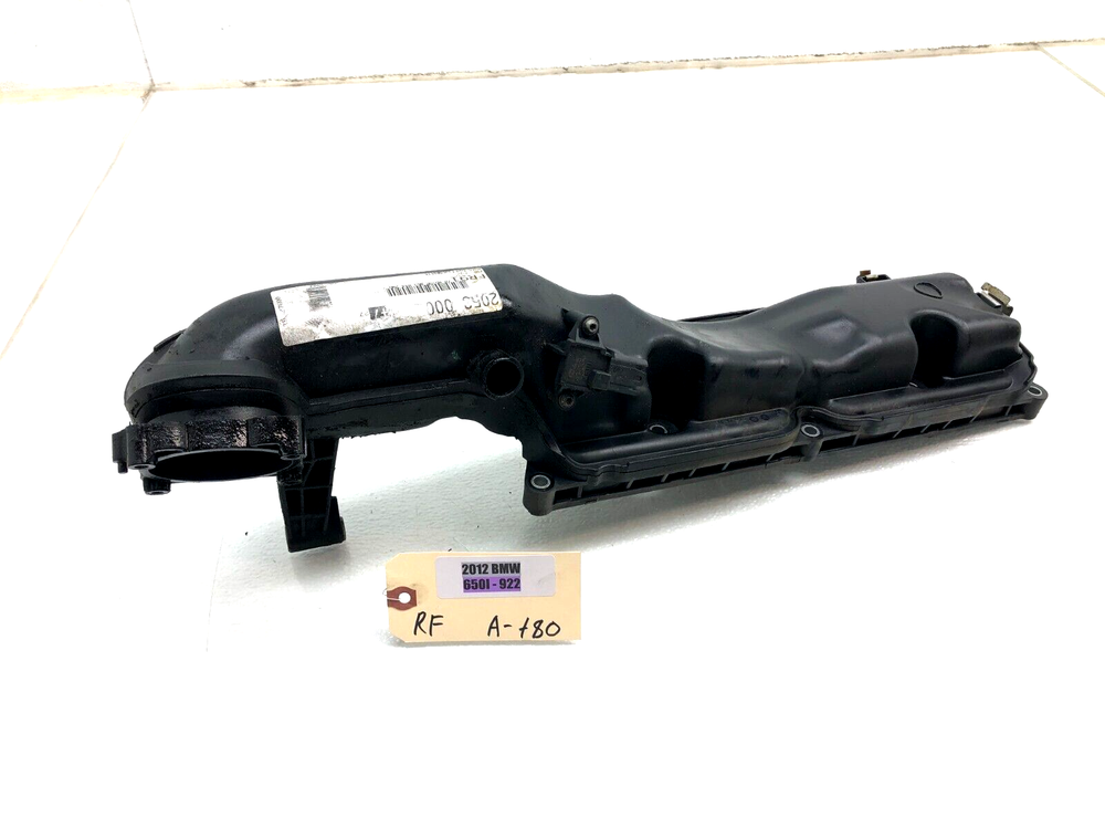 2012-2018 BMW 650i F12 4.4L Right Passenger Intake Manifold with Sensor OEM