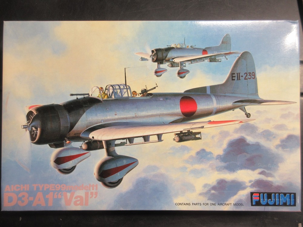 FUJIMI 1/48 AICHI D3A1 VAL TYPE 99 DIVE BOMBER  #Q-1 vintage