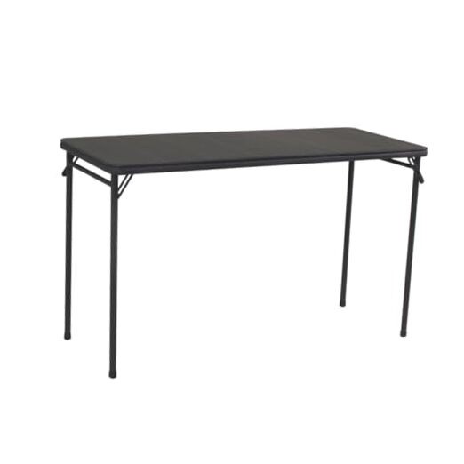 20x48 Black Vinyl Top Folding Table