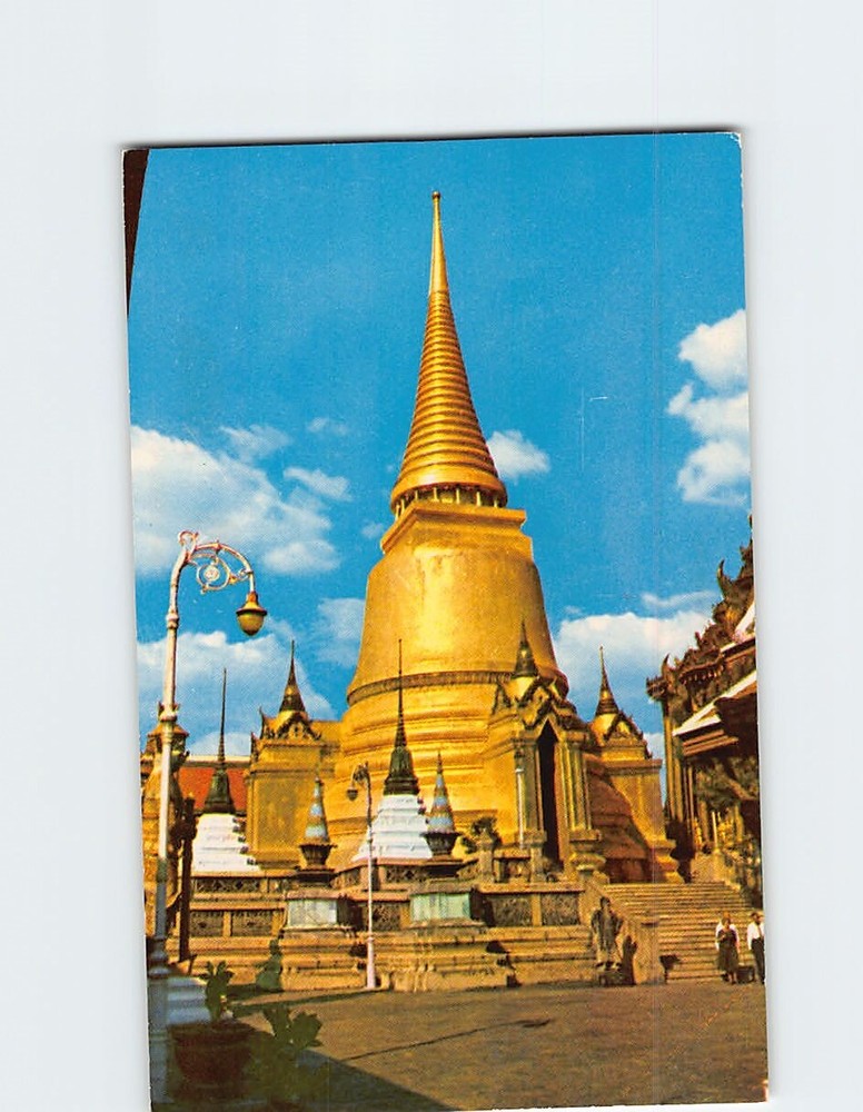 Postcard Temple of the Emerald Buddha Bangkok Thailand