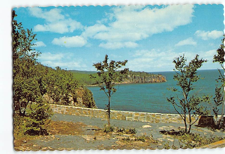 Postcard Split Rock Lighthouse State Park Minnesota USA