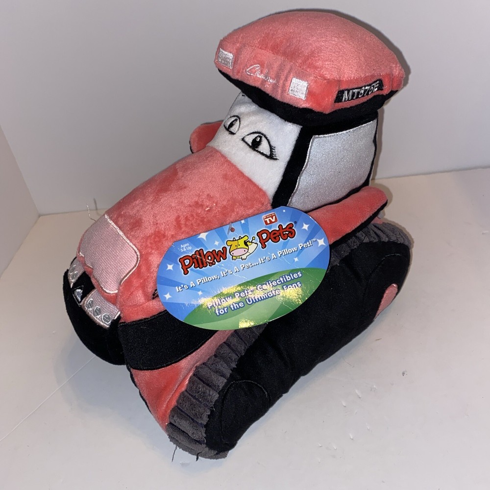 Massey Ferguson Pink Tractor Pillow Pet from Pixar Cars