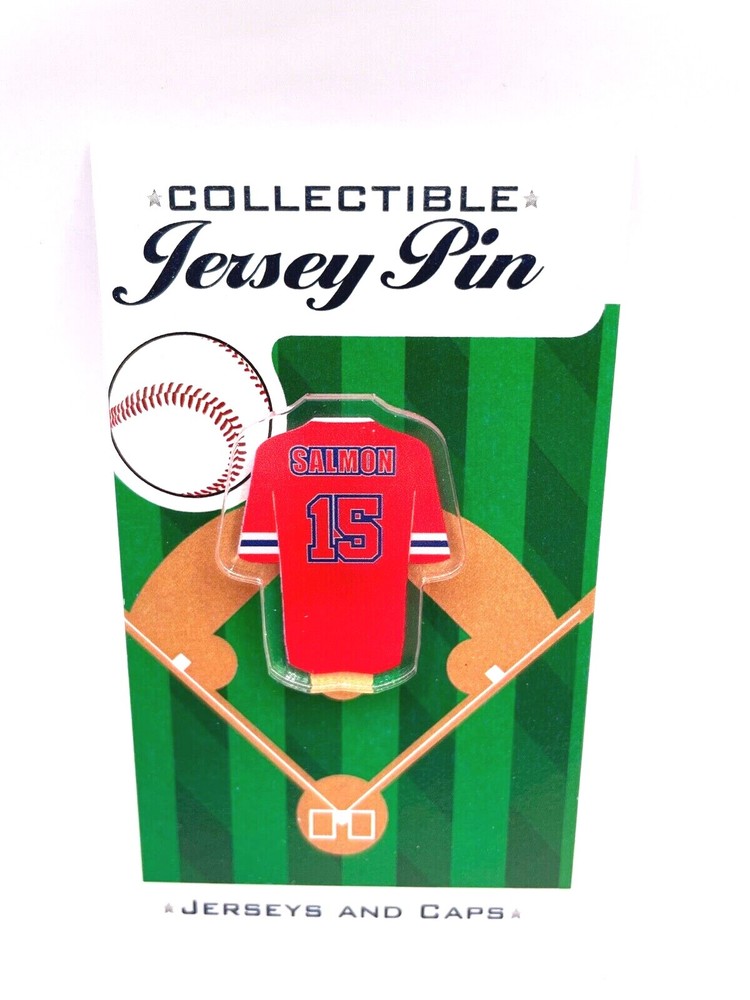 Los Angeles Angels Tim Salmon jersey lapel pin-Classic Retro HALO Collectable