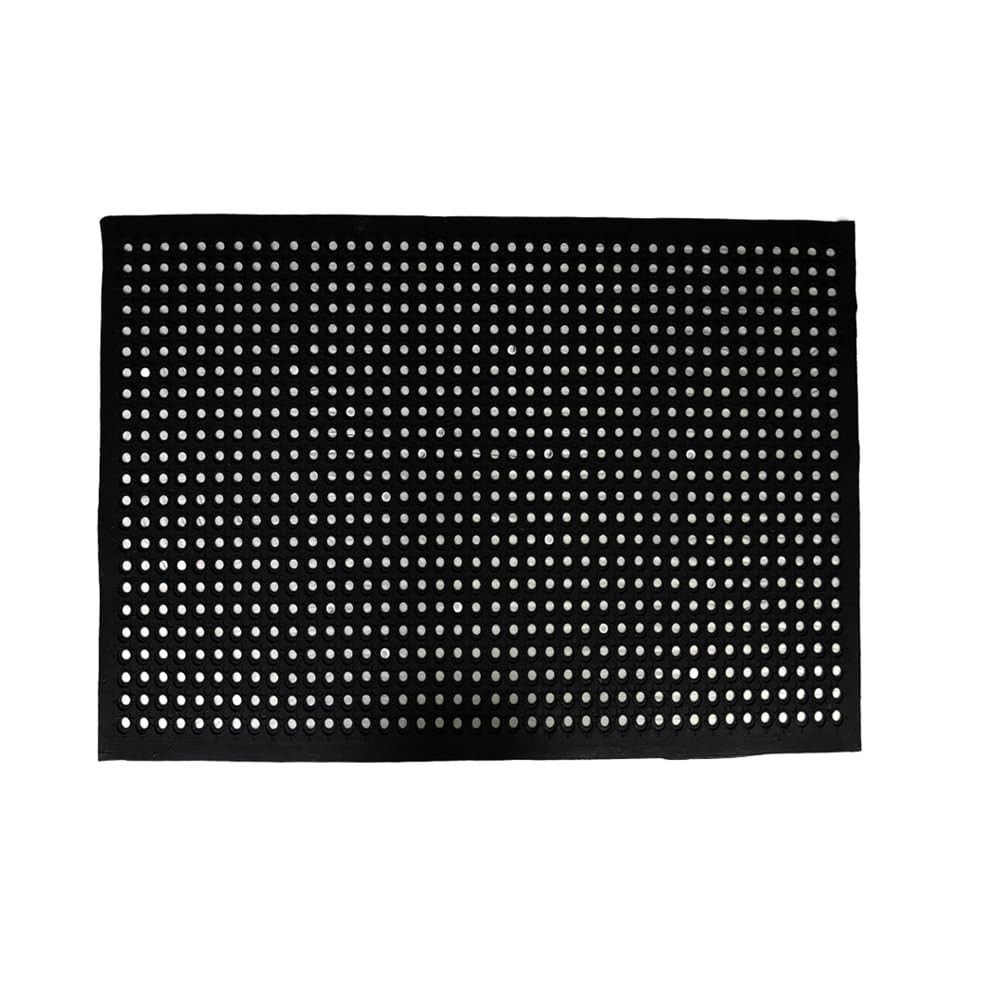 Anti-Fatigue Rubber Floor Mat - Commercial Grade Grease Resistant Non-Slip Re...