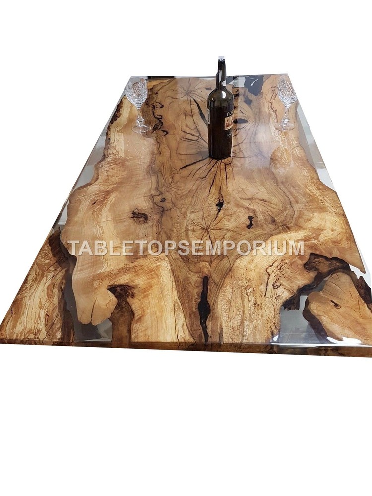 Smart Epoxy table | Acacia Epoxy resin table |Smart Oak dining table | Oak table