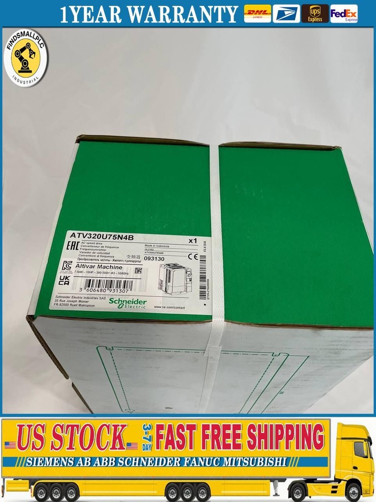 1pcs Schneider ATV320U75N4B VFD / ELECTRICAL DRIVE 10HP - NEW IN FACTORY BOX