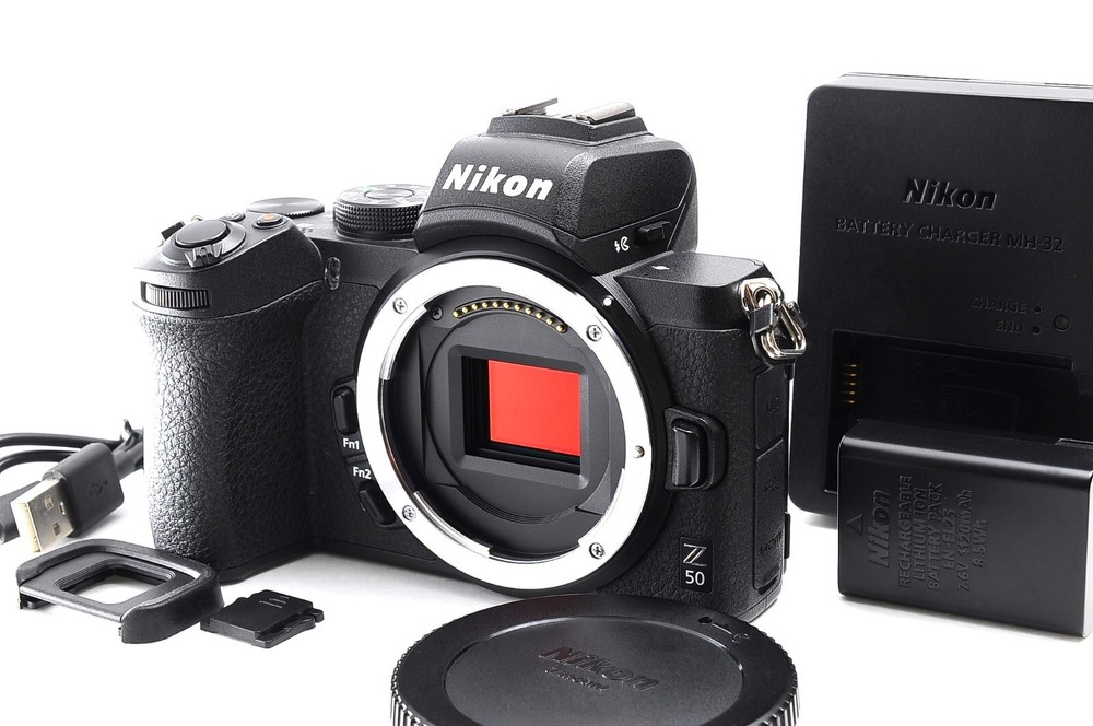 Nikon Z 50 20.9 MP Z50 Black Mirrorless Camera -Near Mint-Shutter count 6,986-