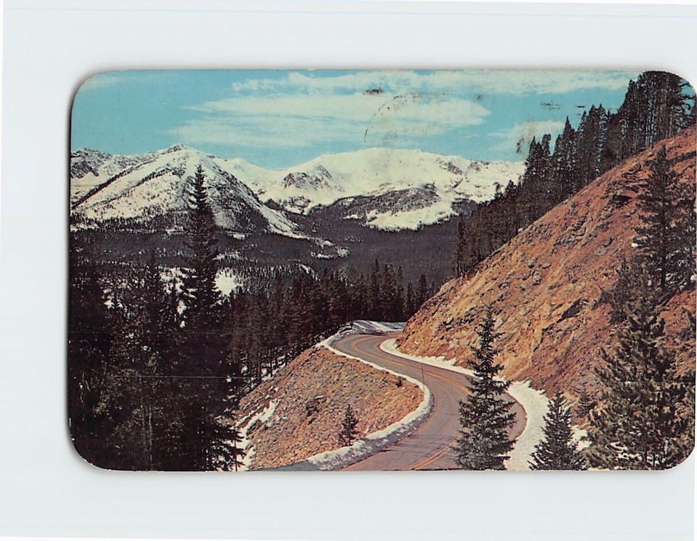 Postcard Trail Ridge Road Rocky Mountain National Park Colorado