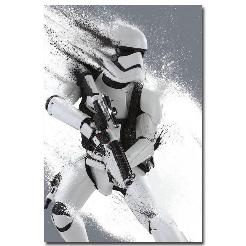 Star Wars The Force Awakens Imperial Stormtrooper Wall Art Poster US