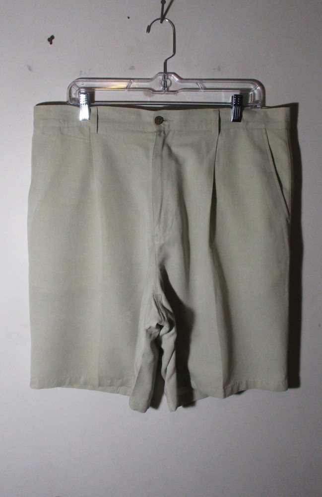 COLOURS Alexander Julian Beige Linen Blend Shorts Men's Size 36