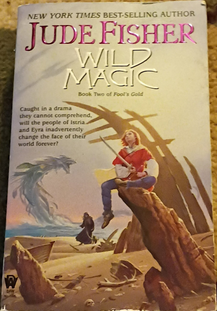 Jude Fisher Wild Magic Paperback, Fool's Gold Adult Fantasy Novel