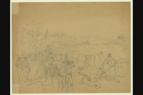 James Cooper,Union Soldiers,American Civil War,Alfred Rudolph Waud,c1860