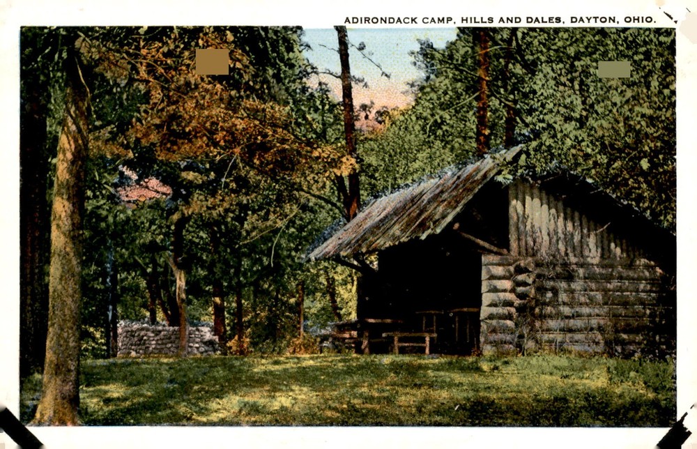 Adirondack Camp, Hills and Dales, Dayton, Ohio - Meiler Series No. 35 Postcard