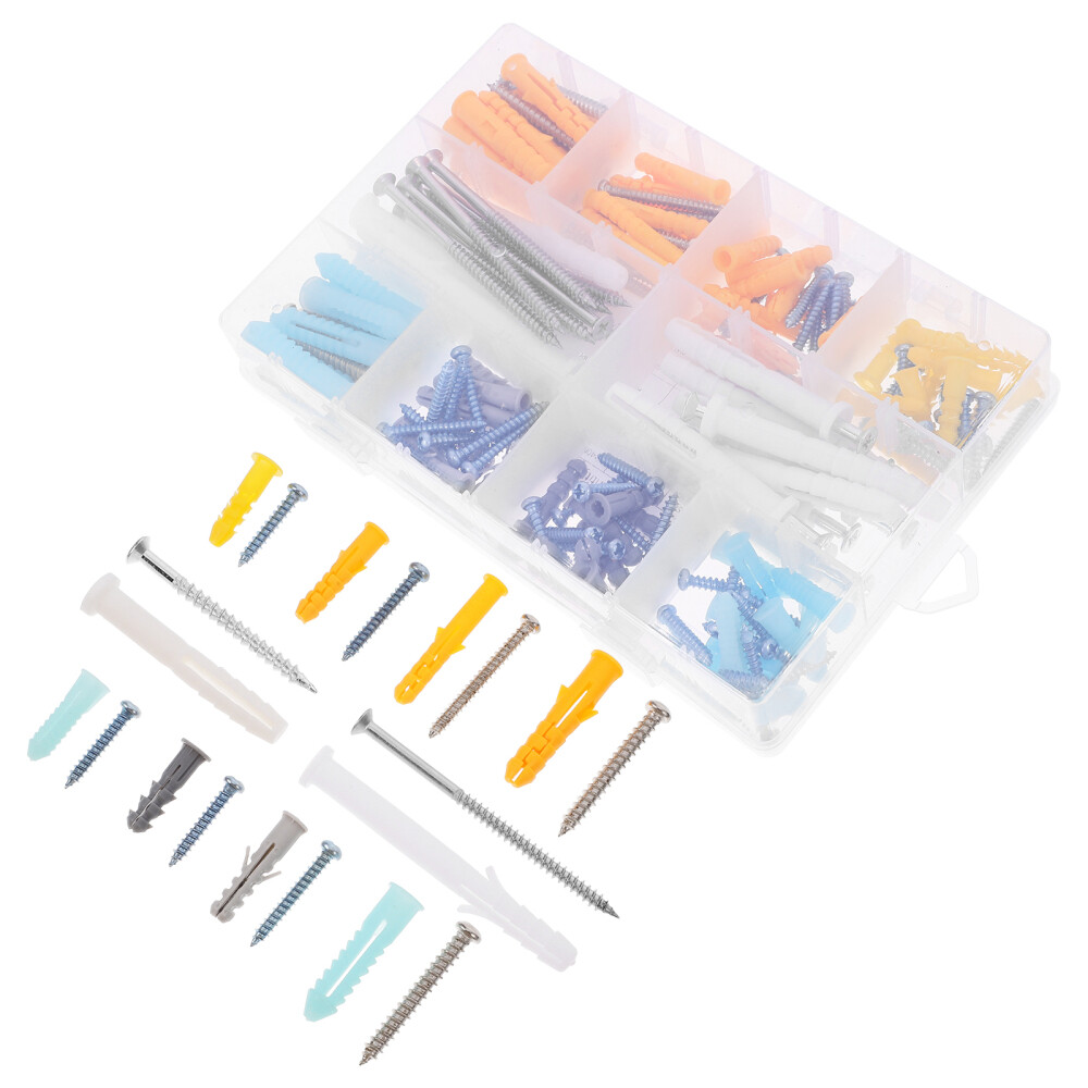 Screws and Anchors Wall Kit for Drywall Different Size