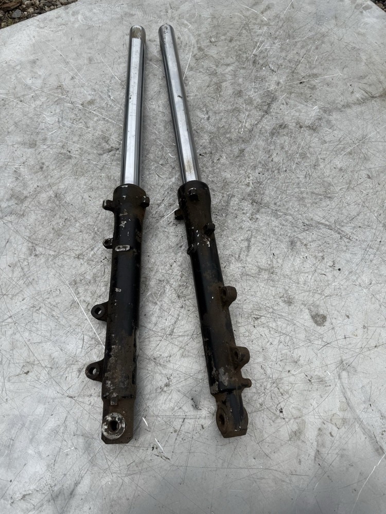 Yamaha TZR250 TZR 250 Front End Fork Forks Leg Legs Sliders Tubes Oem Genuine