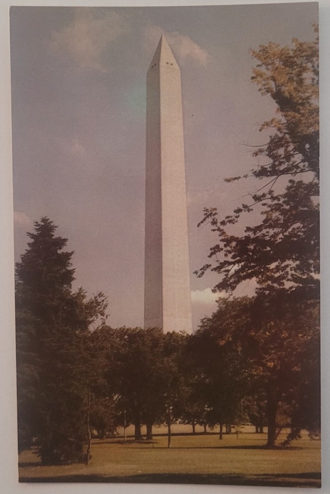 26080 Chrome 5.5 x 3.5 Washington Monument Washington D. C.