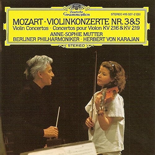 Mozart: Violin Concertos No 3 & 5 -  CD 13VG The Cheap Fast Free PostFREE US DELIVERY | EAN: 0028941532725 | Quality CD