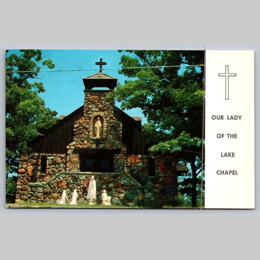 Postcard Our Lady of the Lake Chapel, Lake of the Ozarks, Missouri