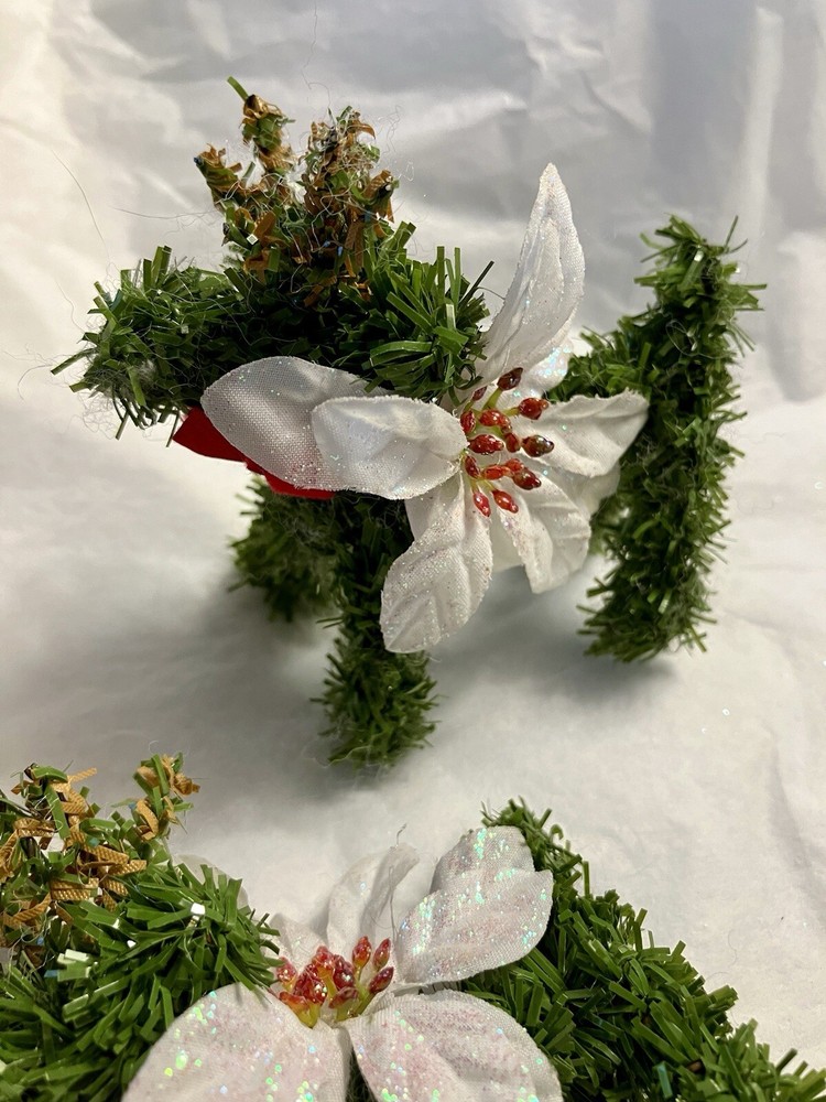 Trio of Christmas Reindeer Decoration/Ornaments 3