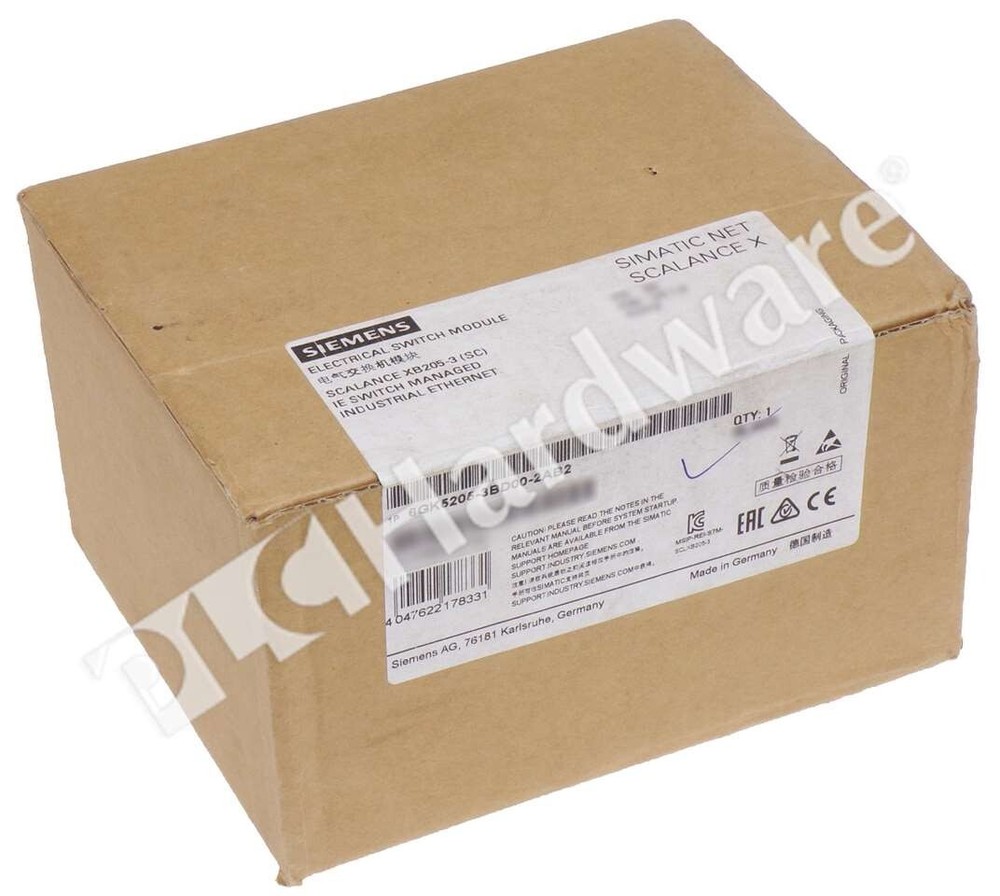 Surplus Sealed Siemens 6GK5205-3BD00-2AB2 6GK5 205-3BD00-2AB2 XB 205-3 8P Switch