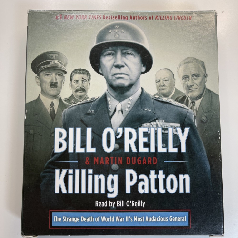 Bill O’Reilly’s Killing Patton : 7 Disc Audiobook- Book On CD ~ Pre-owned