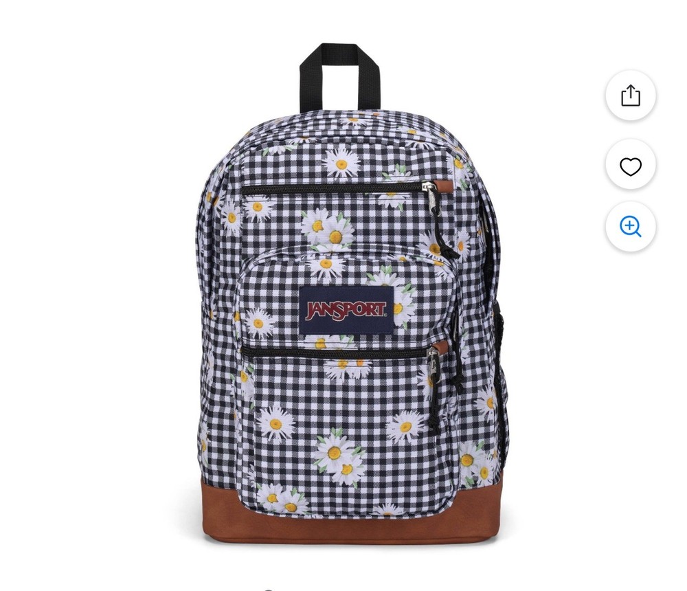 New JanSport Cool Student Laptop Backpack -Daisy Mae