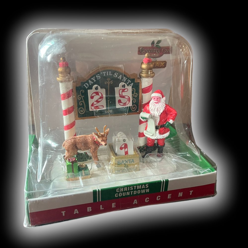 Lemax Christmas Countdown Coventry Cove 2015 Kmart Exclusive Table Accent New in Box-image