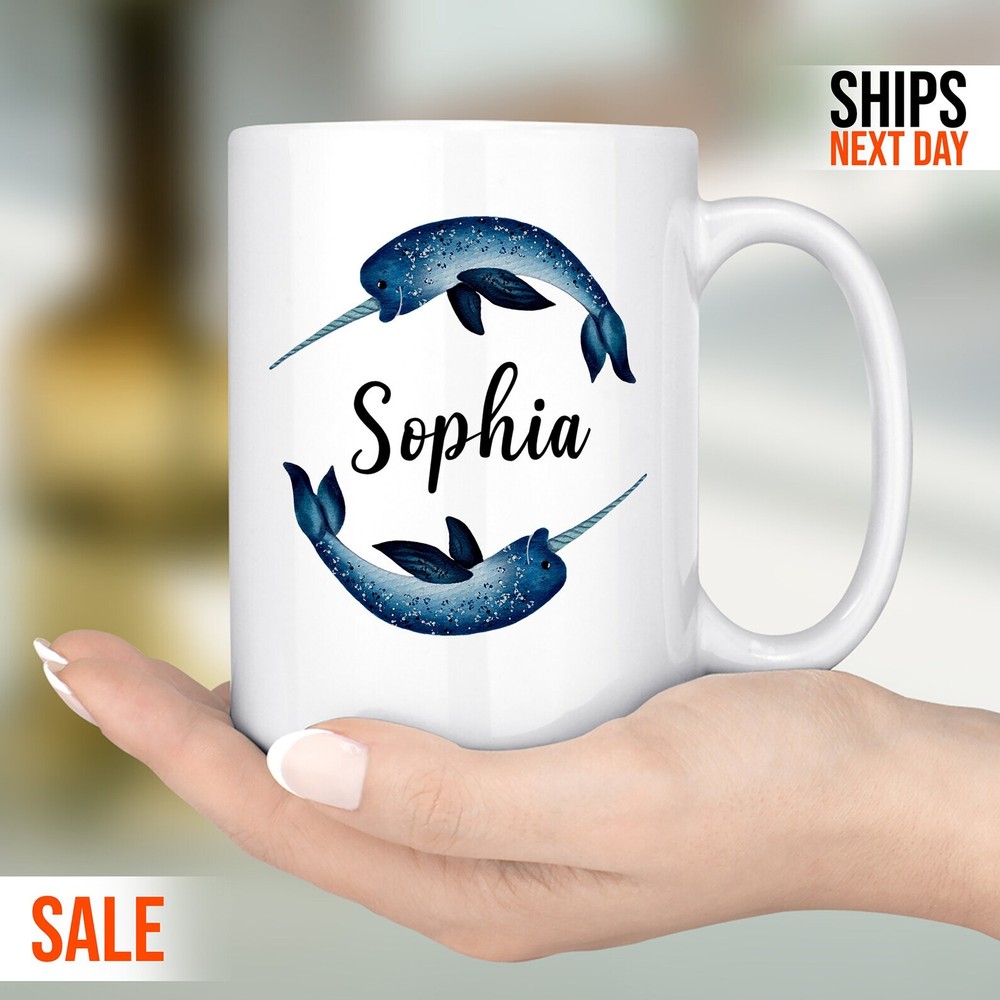 Custom Shark Mug Custom Shark Name Mug Gift For Her Gift Mug For Her Shark Mug