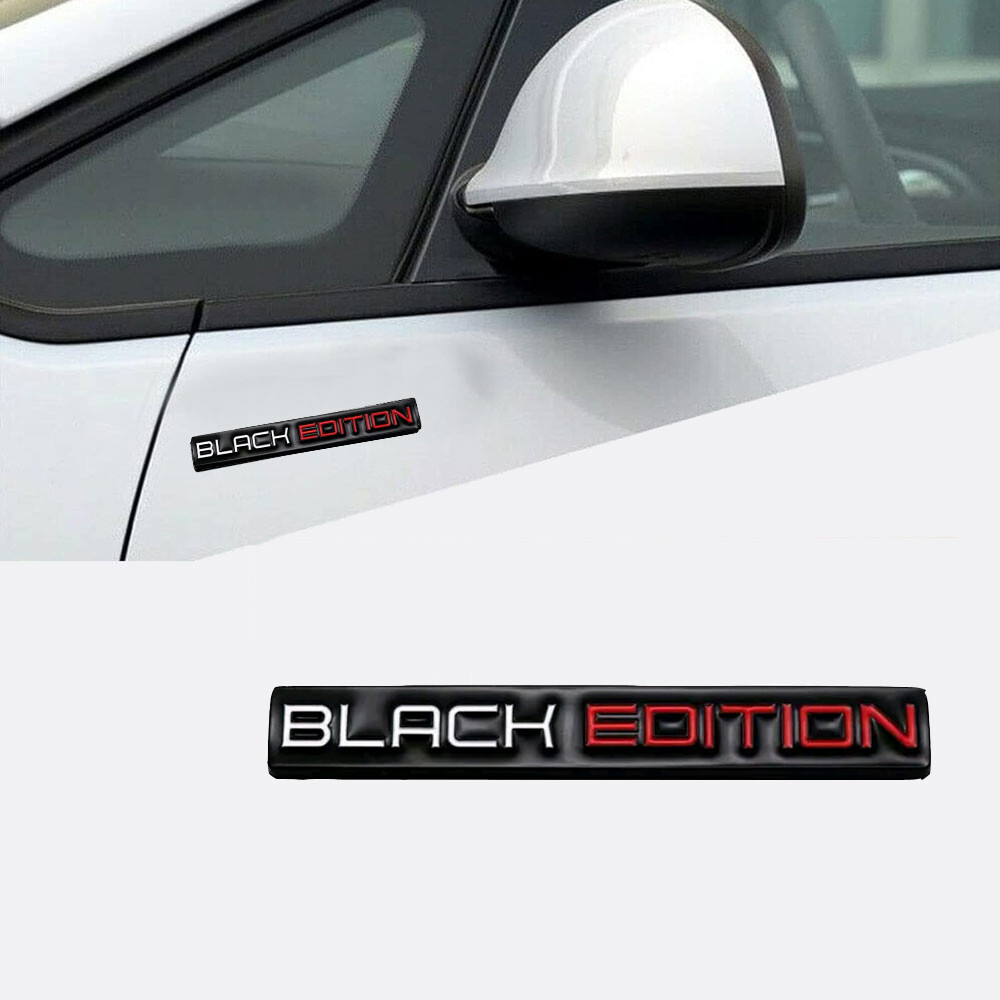 Car Body 3D Edition logo Badge Metal Sticker Grille Decor Decal Accessories