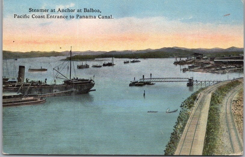 Vintage PANAMA Postcard 