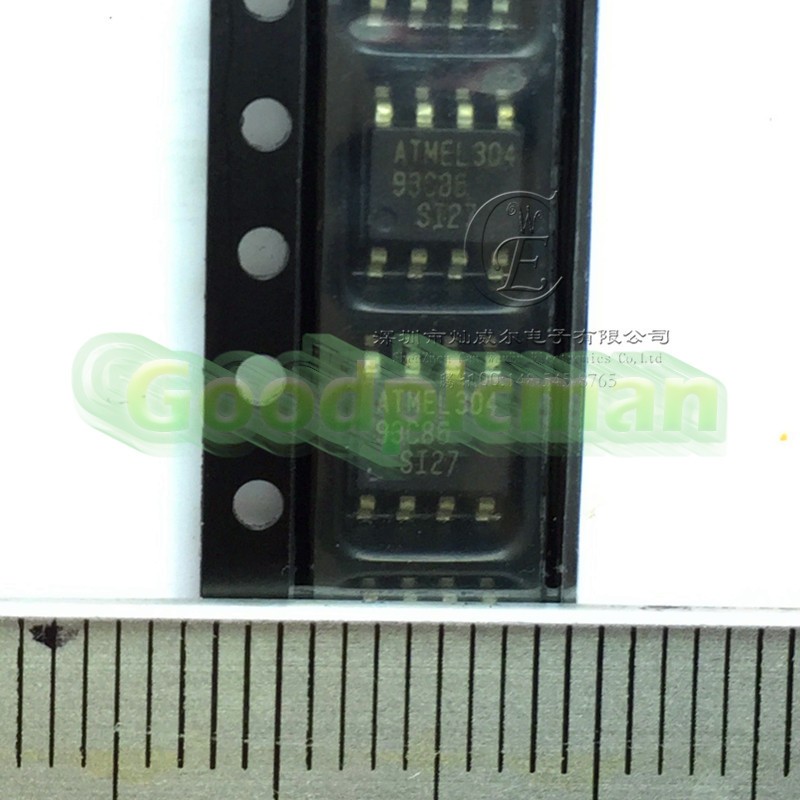 10Pcs 93C86 At93C86 Sop8 Ic Eeprom 16Kbit 2Mhz New S3
