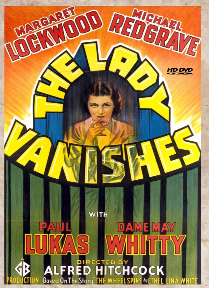 LADY VANISHES 1938 DVD Classic Alfred Hitchcock Movie film Michael Redgrave
