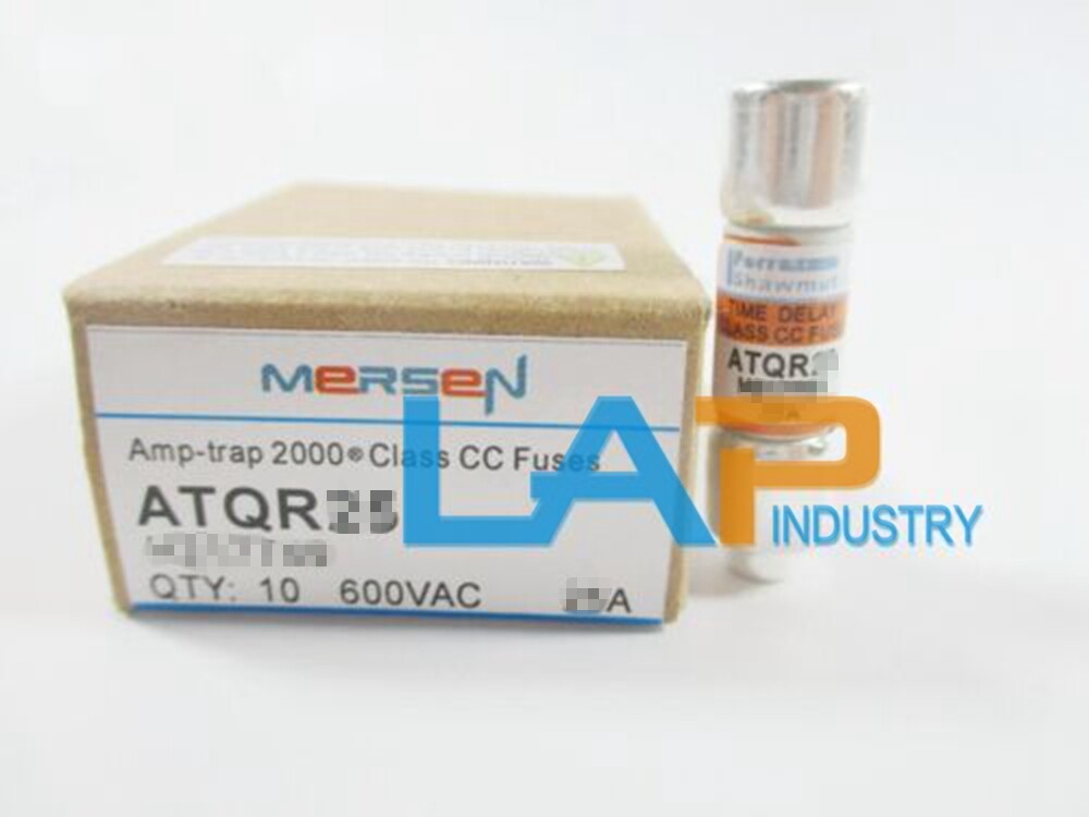 10Pcs/Box New For Ferraz Shawmut Fuse ATQR12 12A 600VAC