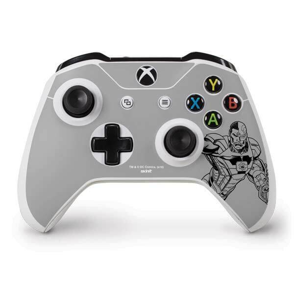 DC Comics Cyborg Xbox One S Controller Skin - Cyborg Comic Pop