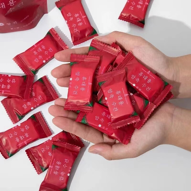 20 50 100Pcs Disposable Compressed Face Towel Tablets Makeup Remover Wipes Salon