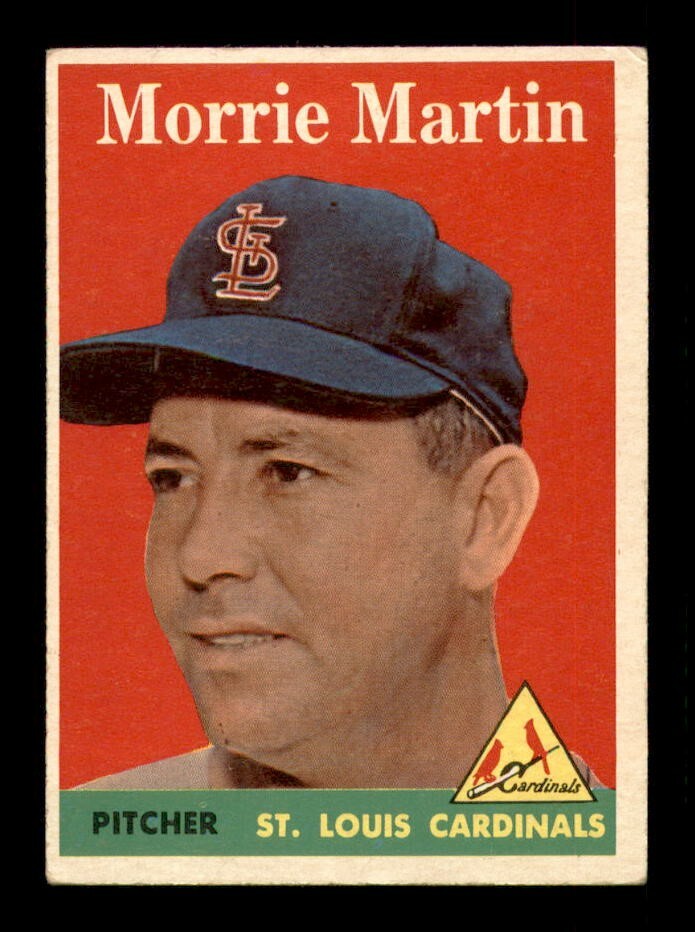 1958 Topps Morrie Martin #53 VG-EX Baseball Card
