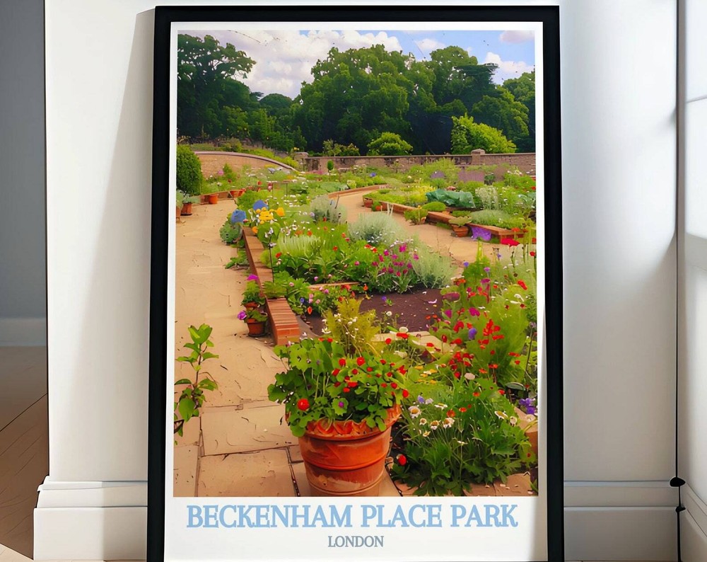 Beckenham Place Park Scenic Poster Capturing Londons Serene Green Spaces