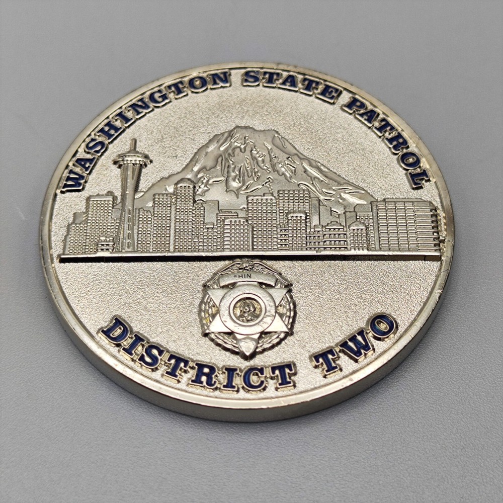 Washington State Patrol District Two Challenge Coin