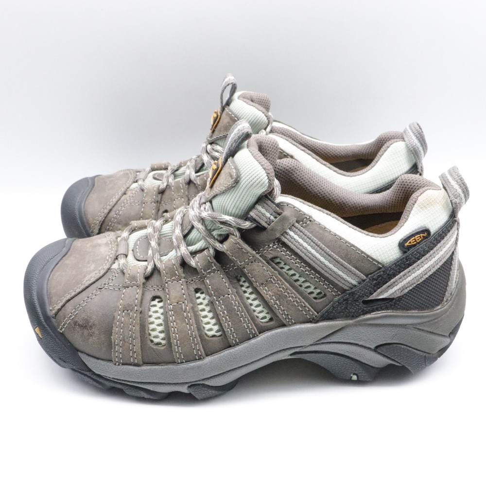 KEEN Women Utility ASTM F2413-11 7.5 Steel Toe Flint Low Work Hiking Shoes Boots