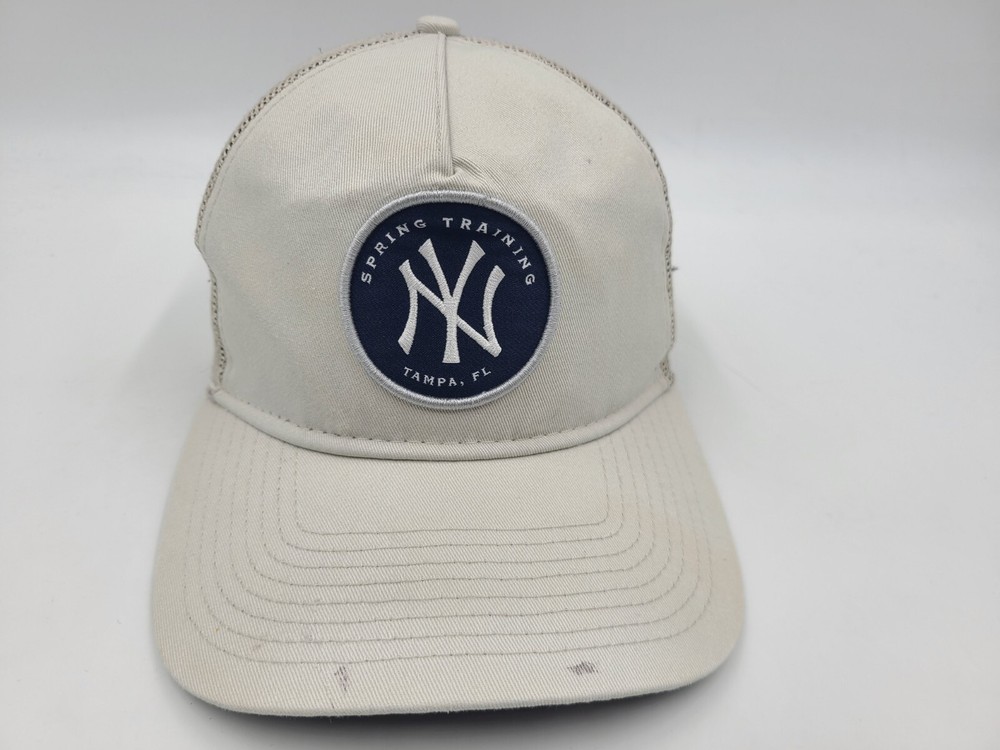 New York Yankees Spring Training New Era 9Forty Distressed Mesh Snapback Hat Cap