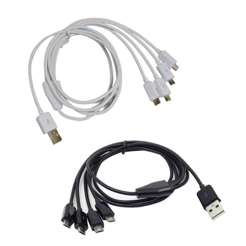 4-in-1 Micro USB Charging Cable for Multiple Devices