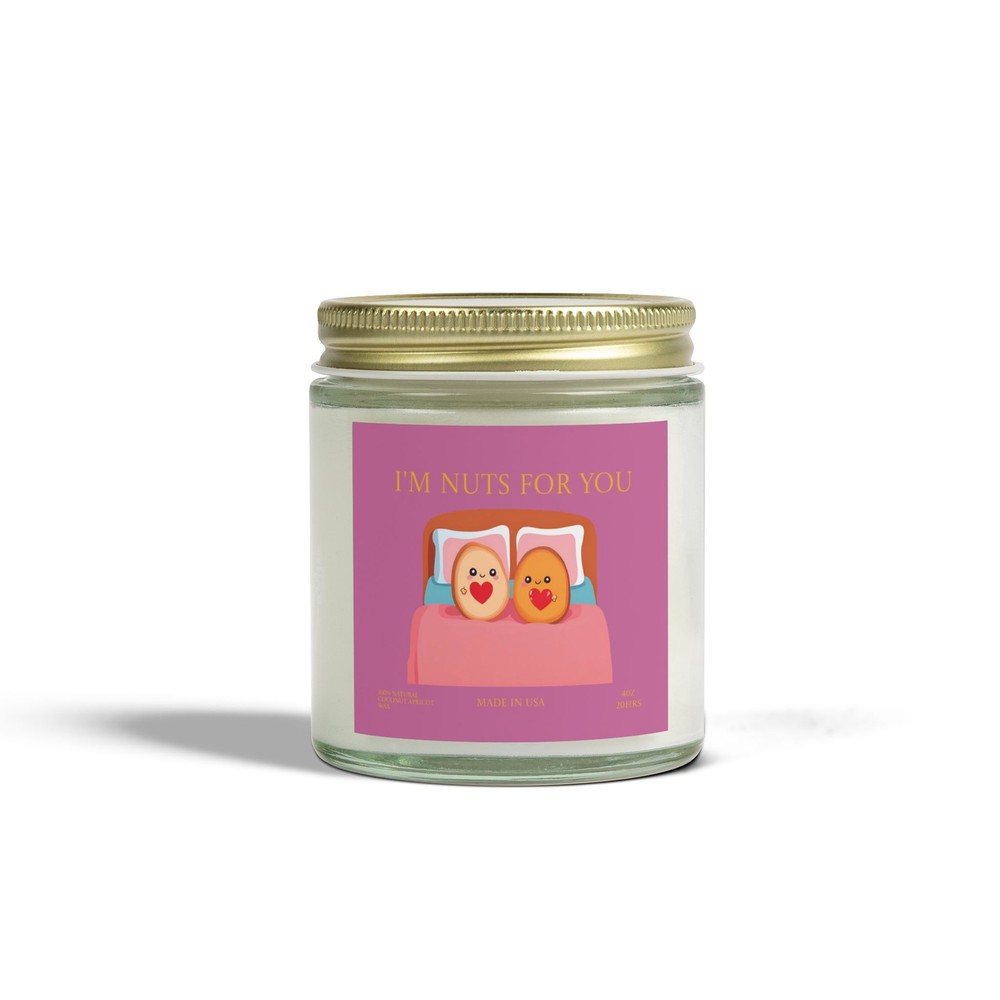 Im nuts for you | Funny Valentine's Day Candle | Hand-poured | 9 scents