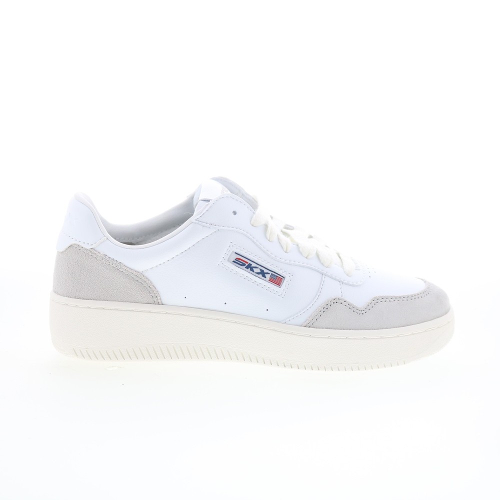 Skechers Sport Court 2.0 - On The Block Womens White Sneakers Shoes