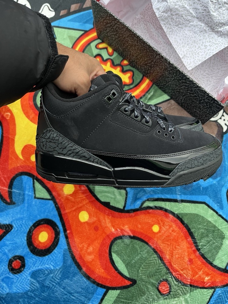 Air Jordan 3 Black Cat 2025 Men